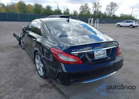 2015 Mercedes-Benz Cls 400 4Matic из США, поврежденный, VIN WDDLJ6HB7FA157214